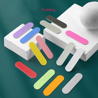 🍧Pudding🍧1 Cây Dũa Móng Tay mini Bằng Gỗ Nhám Cát Đôi @ 1 Cây Dũa Móng Mini Hai Mặt