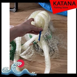   Katana Fishing  Chài Cước chân chì bắt cá Thái Lan cao cấp - Chài Cá Truyền Thống 