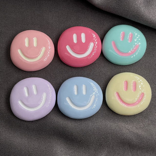 Mặt cười đầy màu sắc sticker dép crocs charm crocs jibbitz để trang trí dép chữ h crocs dép lê dép tổ ong Khóa đáy 12mm Túi đi biển Túi lỗ Túi xách Phụ kiện trang trí