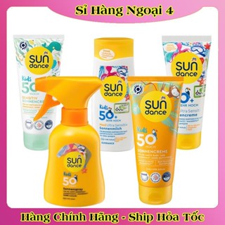 Kem chống nắng cho bé Sundance, Bubchen Kids SPF 50 an toàn với trẻ sơ sinh của Đức -Date mới Đủ Bill
