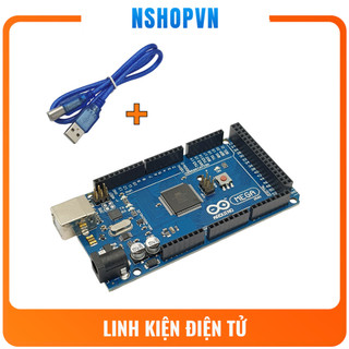 Mạch Arduino MEGA2560 R3 Atmega16u2 phiên bản nâng cấp của Arduino Uno R3 với số chân giao tiếp, bộ nhớ nhiều hơn