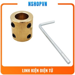 Khớp nối trục cứng các loại 6mm-8mm, 6mm-10mm, 8mm-8mm, 8mm-10mm, 8mm-12mm, 10mm-10mm, 10mm-12mm