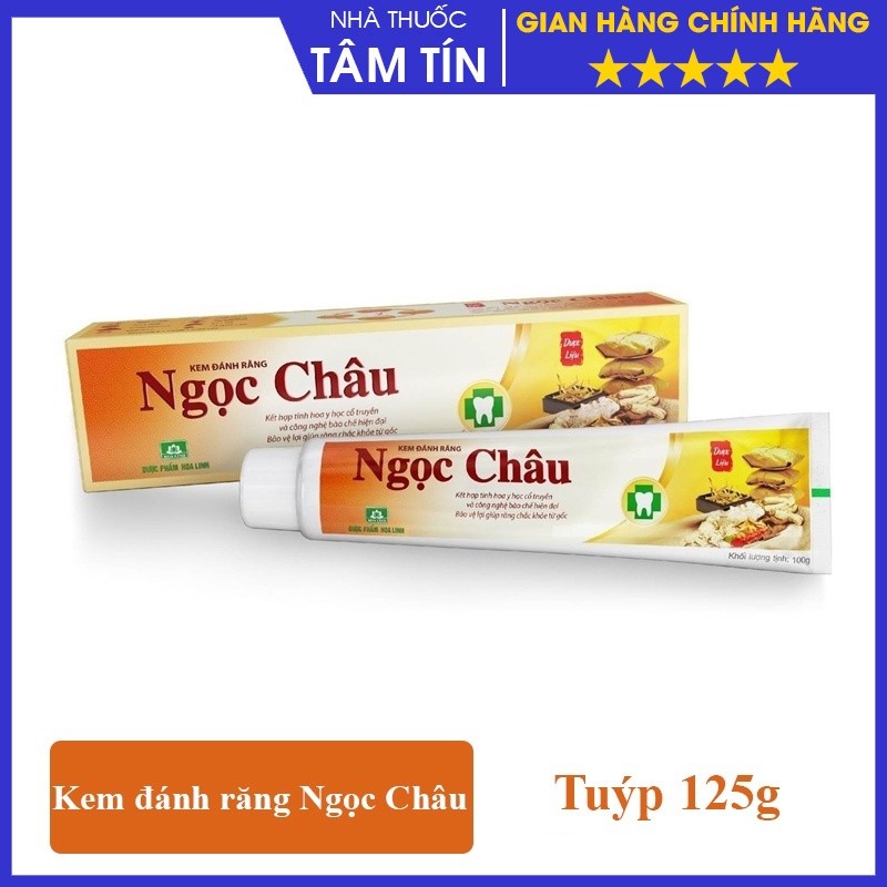 Kem đánh răng ngọc châu(tuýp lớn 125g)