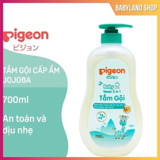 [Chính Hãng] Sữa tắm gội dịu nhẹ Pigeon 700ml 2in1 Hoa hướng dương / Jojoba - Sữa tắm Pigeon cho bé