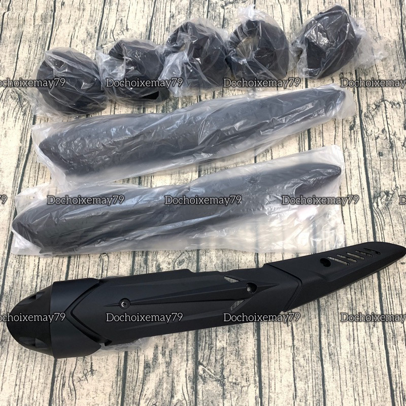 Ốp pô , chụp đít pô Exciter 150 - Ex150 mẫu thái