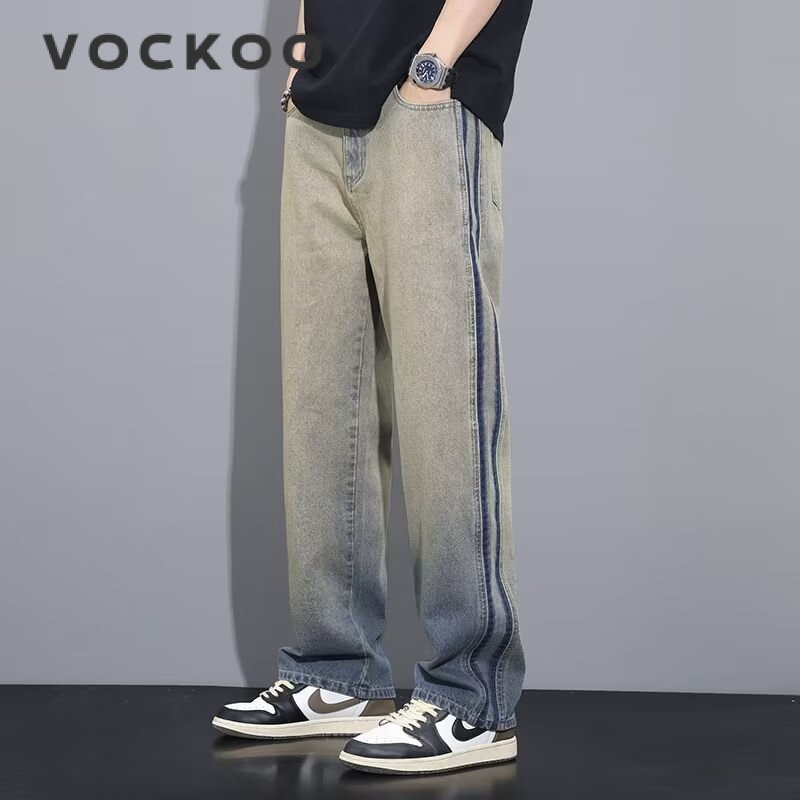 VOCKOO quần ống rộng quần jean nam 2024 NEW STYLE MNK2480QU8 36Z240902