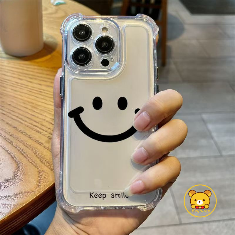 Ốp điện thoại trong suốt mặt cười hoạt hình cho Motorola MOTO Edge 50 Fusion Ultra 40 Pro Neo G42 G3