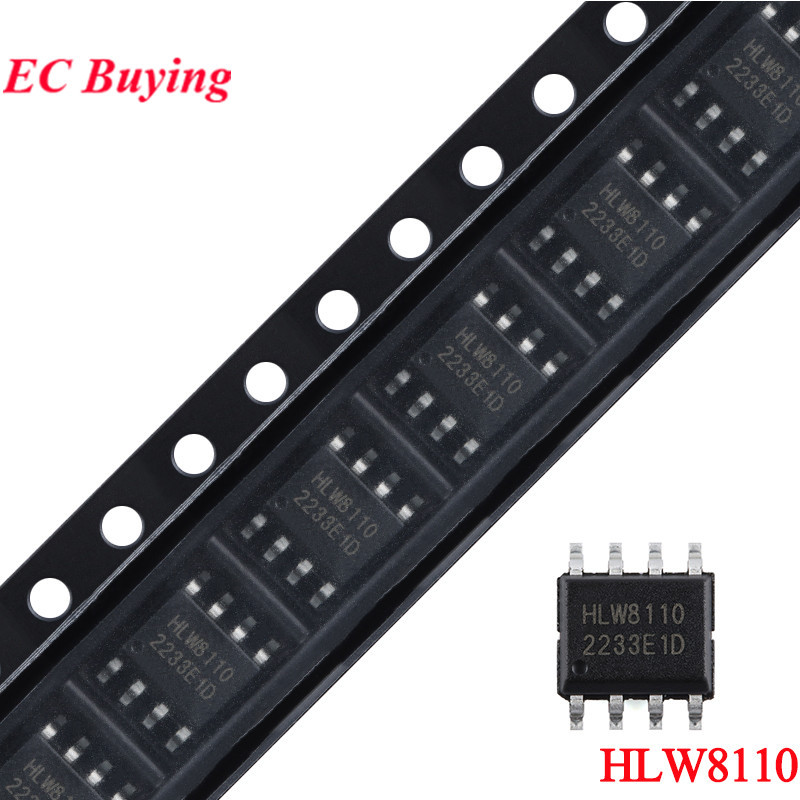5 Cái / HLW8110 SOP-8 8110 Chip đo năng lượng công suất chính xác cao SMD IC