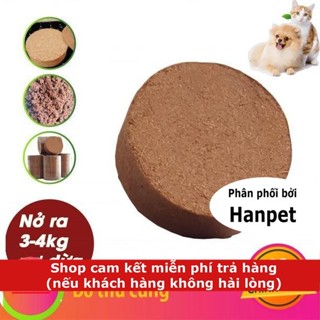   1 Bánh lớn  Viên nén mụn xơ dừa đất xơ dừa nén viên dùng trồng rau trộn đất trồng cây 