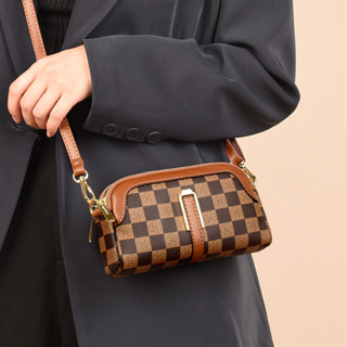 Ví đựng tiền xu Túi Mini Đeo Chéo Vai thường ngày in hình thời trang phong cách Hàn Quốc