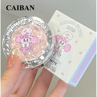 "Sản phẩm mới" FLORTTE facial cream bunny united monochrome highlight powder stereo facial makeup