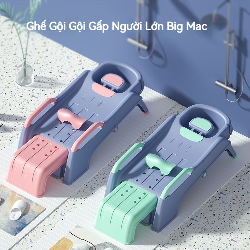 Phụ nữ mang thai có thể nằm ghế gội đầu, giường gội đầu trẻ em, giường gội đầu người lớn có thể xếp chồng lên nhau