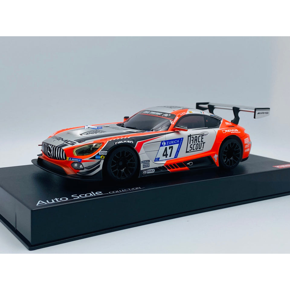 Kyosho Mini-z Body ASC Mercedes AMG GT3 No.47 24H Nurburgring 2018 MZP241FRS
