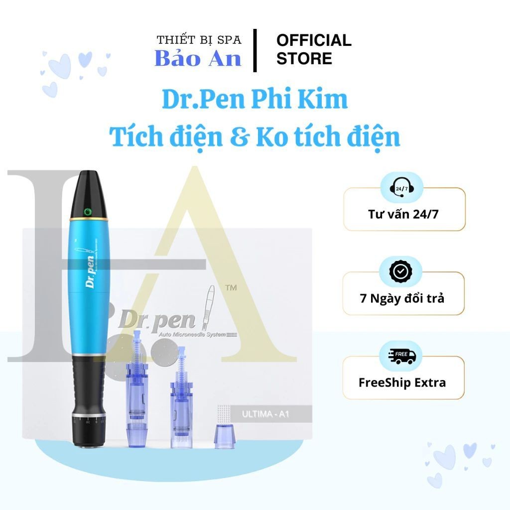 [ Dr.Pen Tích điện & Không Tích điện ] Máy phi kim , cấy phấn, cấy tảo Dr.pen