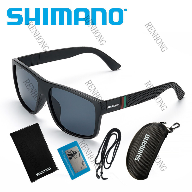 Shimano 939 Kính Câu Cá UV400 Phân Cực Đi Xe Đạp Kính Mát Thể Thao Nam Xe Đạp Kính Nữ Chạy Bộ Đi Xe 
