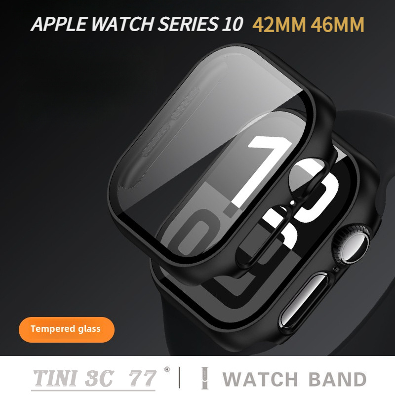 [Iwatch 10] Tấm bảo vệ màn hình+Vỏ kính cường lực Apple Watch Series 10 42mm 46mm