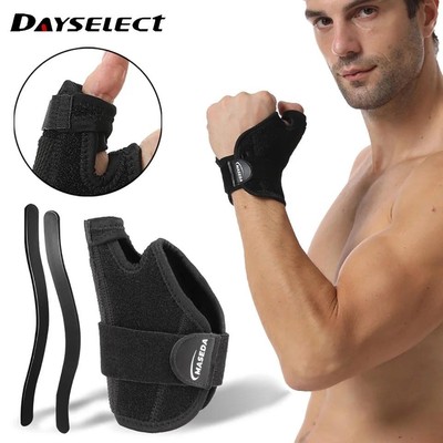 DAYSELECT 1 Miếng Nẹp Dây Đeo Cổ Tay Nâng Trọng Lượng Đào Tạo Bong Bóng Trước Hỗ Trợ Cổ Tay
