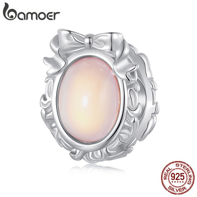 Bamoer 925 Sterling Sliver Charm Bướm Mặt Dây Chuyền Phụ Kiện Series Cho Vòng Tay