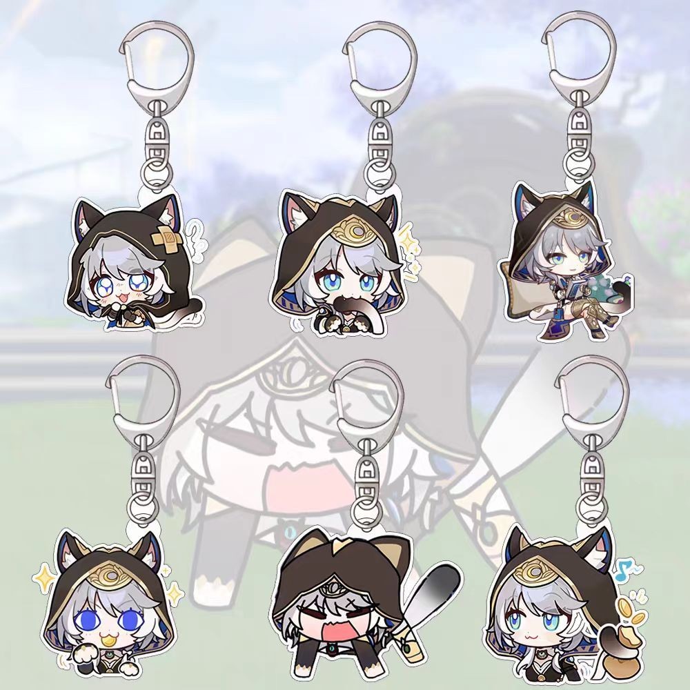 Trò Chơi Honkai Star Rail Mật Mã Cifera Shea Fairaday Dễ Thương Acrylic Mặt D