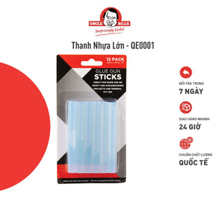 Thanh nhựa lớn cho súng keo 12 cây uncle bills qe0001