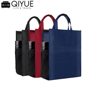 Túi đựng tài liệu Oxford, Túi đựng hồ sơ chống nước có tay cầm Túi tote tập tin di động có dây kéo & túi lưới để đựng tập tin sách B4 Túi tote máy tính xách tay cho cuộc họp kinh doanh Văn phòng