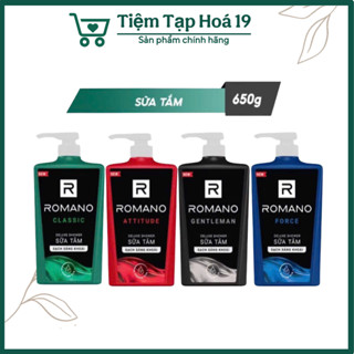 Sữa Tắm Romano hương nước hoa 650g