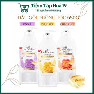  Dầu gội hương nước hoa Enchanteur dưỡng tóc siêu mượt Charming 650ml 