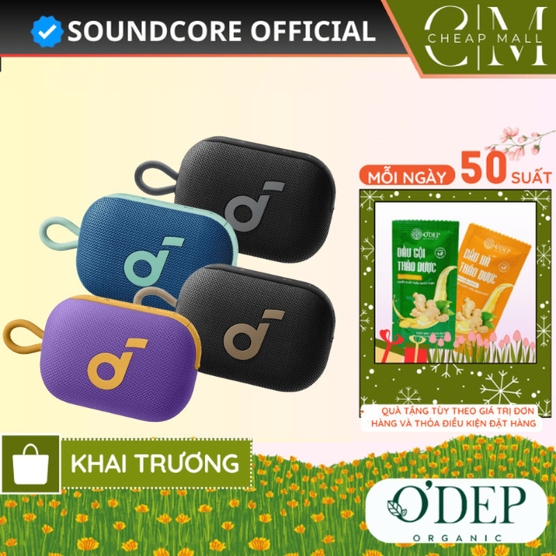 Loa bluetooth soundcore Select 4 Go | Pin 20 giờ | Kháng bụi, nước IP67 - CHEAP CSA