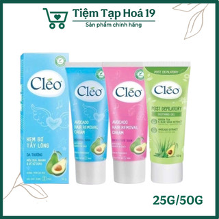  Kem tẩy lông Cleo chiết xuất từ bơ 25g 50g 
