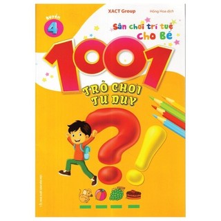 Sách - 1001 trò chơi tư duy - quyển 4
