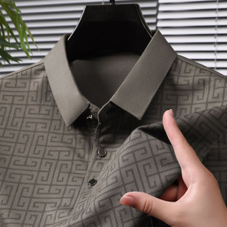 Áo sơ mi polo nam / nam áo sơ mi cotton / áo polo nam / nam 2024 phong cách mới mùa hè áo ve áo polo áo sơ mi công sở tay ngắn