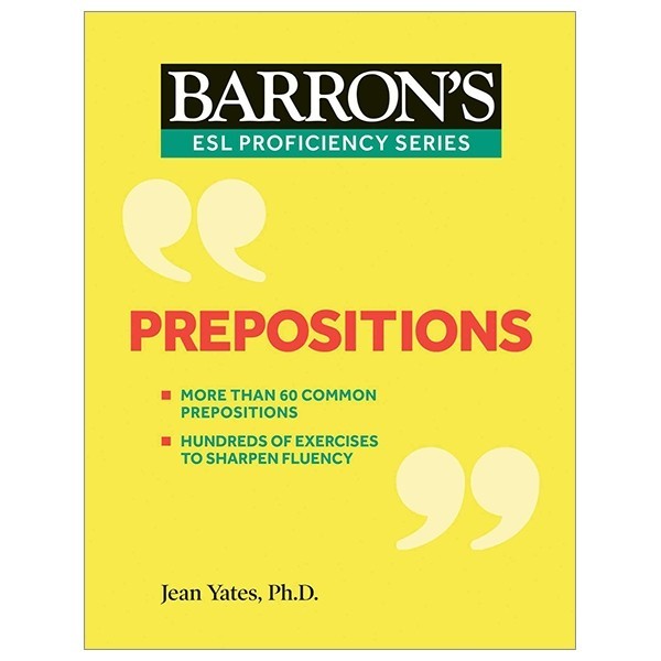Prepositions (Barron's ESL Proficiency)