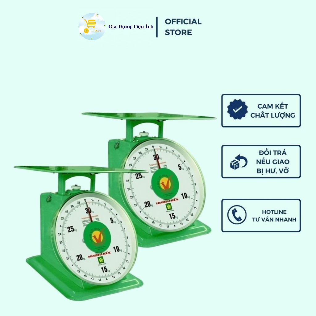 Cân Đồng Hồ Nhơn Hòa Đủ Size 12Kg -> 60Kg Cân Sắt Nhơn Hòa Chính Hãng Cao Cấp Mta-Mart2
