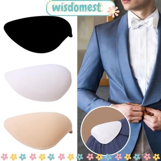 Wisdomest 2 Cặp Miếng Lót Vai Bọt Biển Tiện Lợi DIY Trang Phục May Phụ Kiện Miếng Lót Vai
