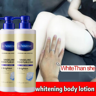 Vaseline Sữa Dưỡng Kem ủ trắng da toàn 500ml trình dưỡng trắng Siêu trắng mịn da Whitening Body Cream