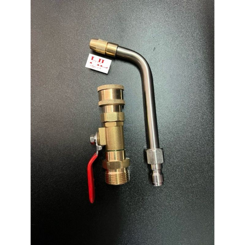 (giao hỏa tốc) béc xịt vệ sinh máy lạnh , gôm van khóa và các dạng cần xịt inox thao tác nhanh