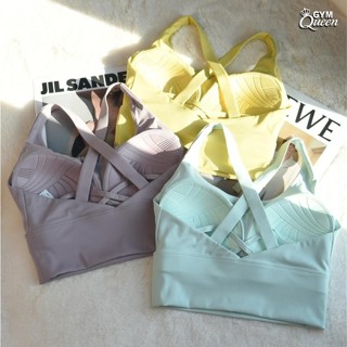 Áo bra mút đúc 238 tập yoga , Gym dây chéo lưng vải thun lạnh mút đúc chắc chắn( Fom Nhỏ)