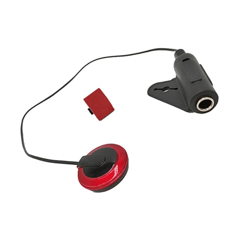 Mya Guitar Pickups Piezo Contact Micro Pickup Transducer Guitar Cable Sticker