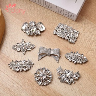 Kẹp đính đá lấp lánh thiết kế sang trọng dùng trang trí giày cao gót cô dâu
