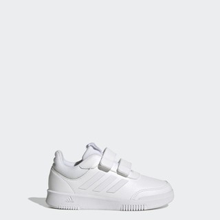 Adidas chạy giày tensaur có quai dán trẻ em trắng gw1987