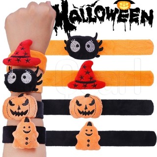 1 / 2 / 4 Vòng Tay Chụp Halloween - Đồ Dùng Tiệc Lễ Hội - Đồ Chơi Vòng Tròn Papa Trẻ Em - Trang Trí Cổ Tay Dễ Thương - Vòng Chụp Bí Ngô Có Thể Điều Chỉnh - Dây Đeo Tay Ma Nhện Hoạt Hình