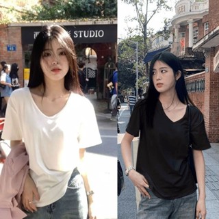 Áo thun baby tee ôm body Phông Form Rộng BIG SIZE Áo phông nữ ngắn tay màu trắng vai thẳng mùa hè năm 2024 rộng rãi mặc trong