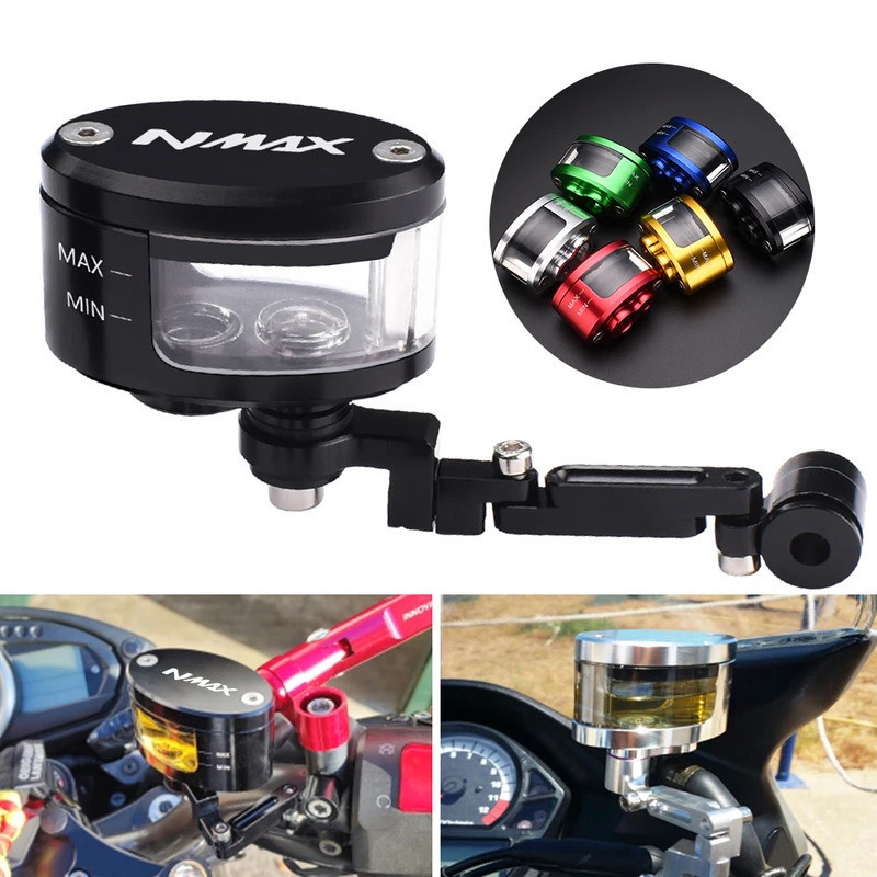 Xe Máy Phanh Ly Hợp Xe Tăng Xi Lanh Dầu Chứa Cốc Cho YAMAHA NMAX125 NMAX155 2017 - 2022 2021 2020 20