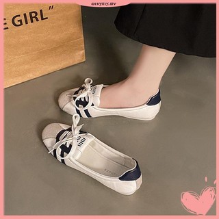 Giày Nhỏ Trắng Giày Thoáng Khí Thời Trang Chống Trơn Trượt Phong Cách Mới