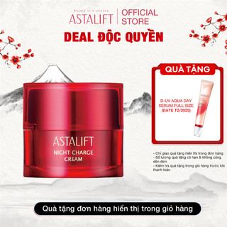 Kem Dưỡng Da Ban Đêm Giúp Tái Tạo, Cung Cấp Ẩm Mang Đến Làn Da Mềm Mại Căng Mịn  Astalift Night Charge Cream 30g