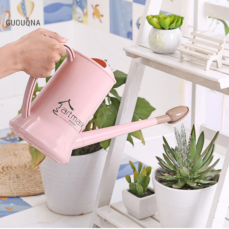 Guouqna 2 Lít Bình Tưới Hoa Cây Có Thể Tháo Rời Miệng Dài Ấm Siêu Tốc Tưới Vườn GUOUqna