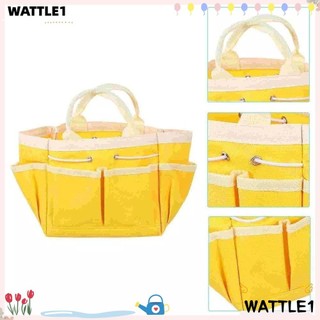 Túi đựng dụng cụ phần cứng WTTLE, Túi Tote làm vườn dung tích lớn đa chức năng, Túi đựng dụng cụ gia đình chống nước di động