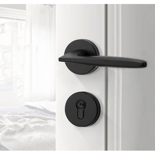 KHÓA TAY GẠT CỬA GỖ PHONG CÁCH TỐI GIẢN 144