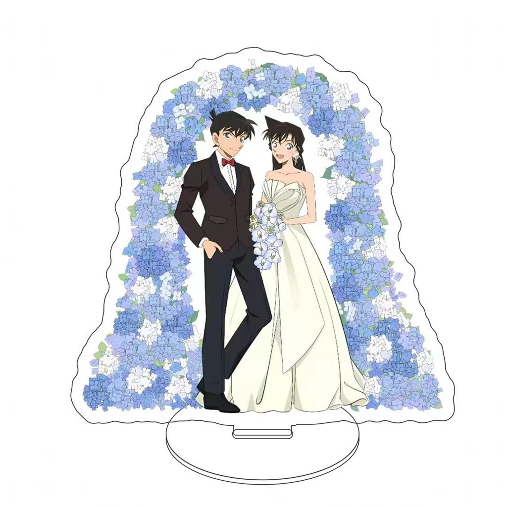 Thám tử Conan ngoại vi Kudo Shinichi và Maori Ran cặp đôi Xinlan kết hôn và dựng phim hoạt hình acry