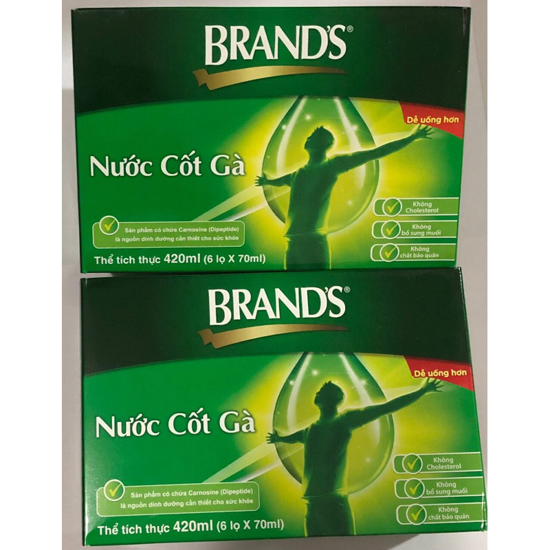 Nước Cốt Gà Brand's 70ml xuất xứ Thái Lan bộ 12 hũ - PP Sâm Yến 3A
